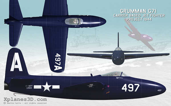 Unicraft Models 1/72 Grumman G.71